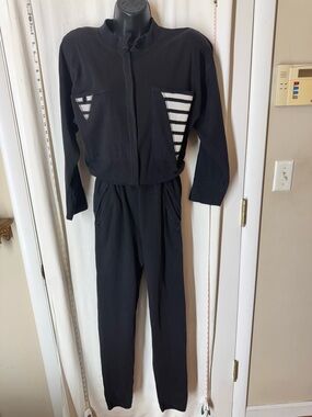 Vintage Nancy Heller Jumpsuit with Pocket Detail